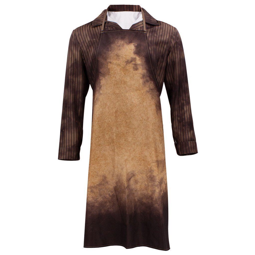 Texas chainsaw ฆาตกรรม maniac ผิว faced shatter คอสเพลย์เครื่องแต่งกาย Halloween performance คอสเพลย