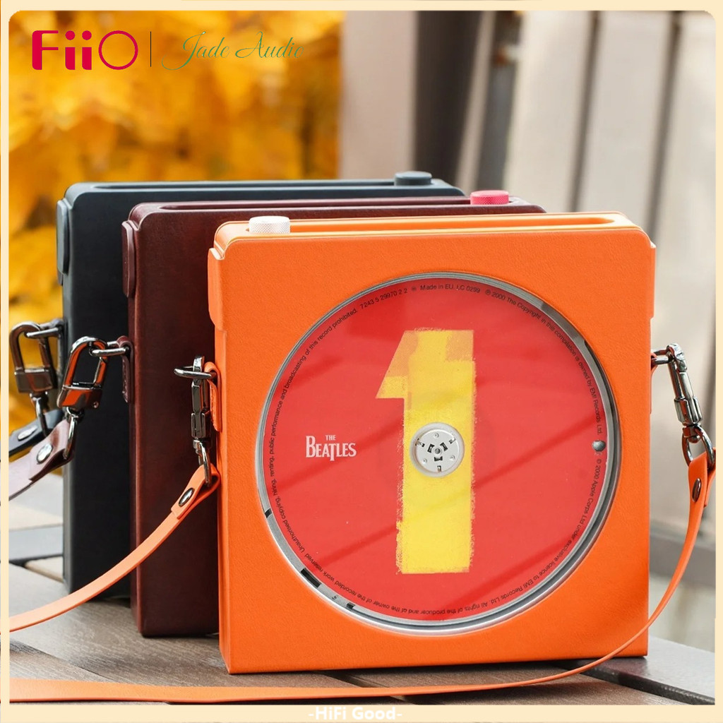 FiiO Nest Dm15 R2R เคสป้องกันหนัง Pu แบบพกพา Cd Player Case TPU Cover ยืดหยุ่นทนต่อการสึกหรอ Dm15