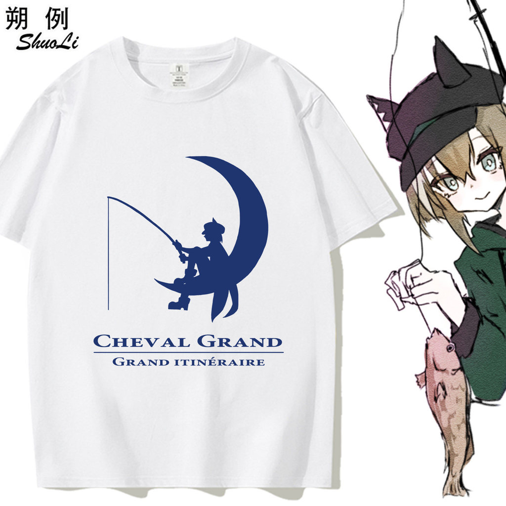 เสื้อยืดลายอนิเมะ Uma Musume Mejiro McQueen | พร้อมส่ง unisex ผ้าฝ้าย 100% คอกลม แขนสั้น สำหรับฤดูร้