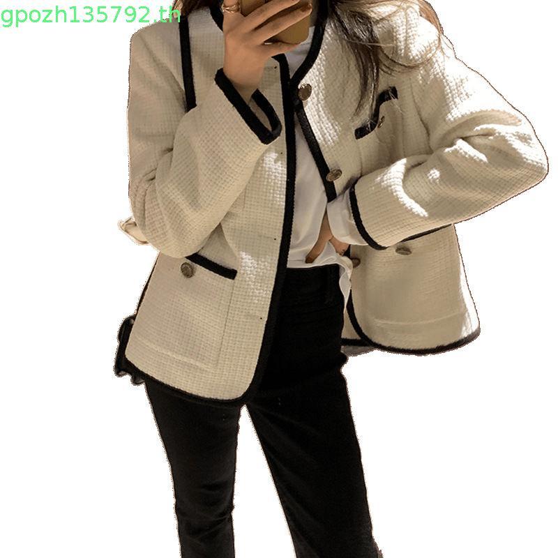 Claire Blazer - เสื้อคลุมผ้าทวิต เสื้อทวิตแขนยาว เบลเซอร์ผ้าทวิต มีซับในทั้งตัว Blazer oversized สไต