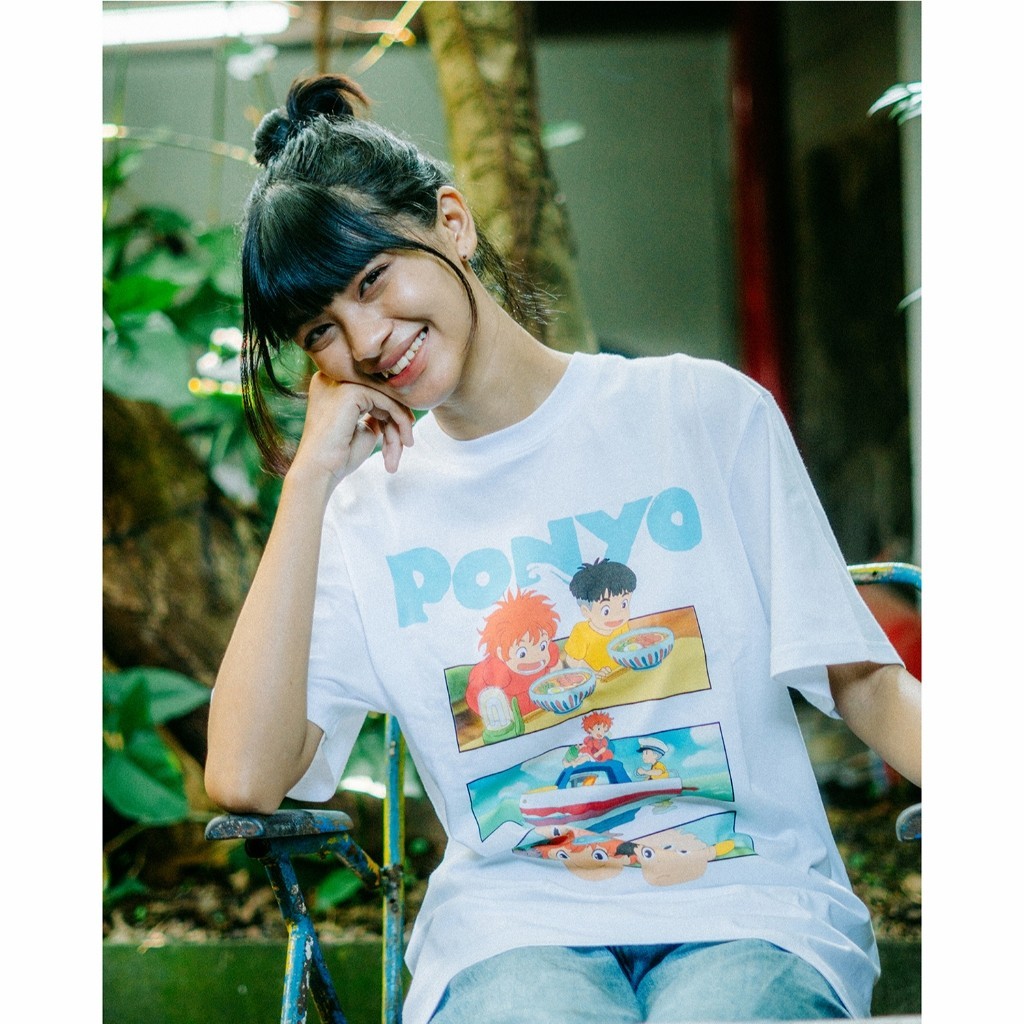 เสื้อยืด Ranberry Graphic / เสื้อยืด Anime Studio Ghibli Ponyo