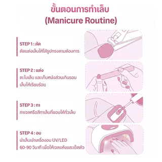 Moziur 5in1 สีเจลทาเล็บ แคทอาย เสริมหน้าเล็บ ไม่ต้องลงเบส ไม่ต้องท็อป จบในขวดเดียว พร้อมอุปกรณ์ 18ml