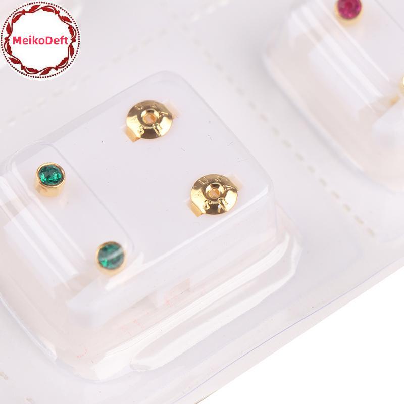 MeikoDeft 24 ชิ้นต่างหูทางการแพทย์เครื่องมือเจาะหูสตั๊ดต่างหูเหล็กผ่าตัดผู้หญิง TH ราคา ถูกที่สุด ดีลบีเคเค แกลเลอรีภาพที่ 6