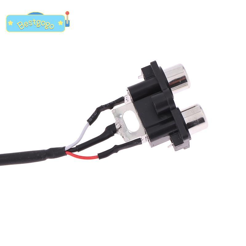 [Bestgogo-t] สายสัญญาณเสียง 30 ซม. 2 ถึง XH2.54MM-3PIN อินพุตเสียง Soet ขยายอินเทอร์เฟซสัญญาณเสียงสําหรับแผงเครื่องขยายเสียง