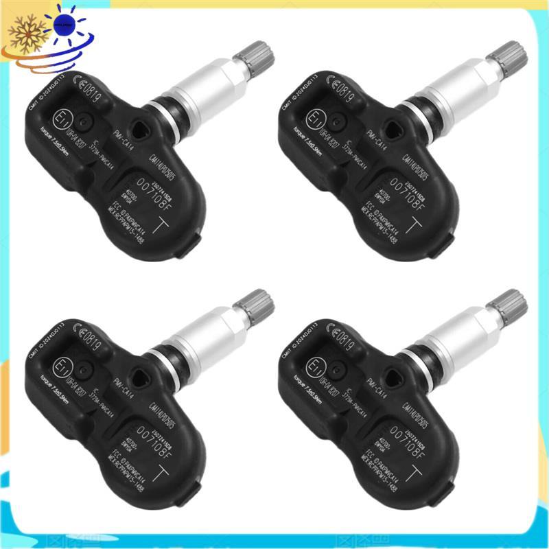 [Xenia] สําหรับ QX50 QX55 QX60 QX80 Kicks 2014-2015 เซ็นเซอร์ความดันยางรถ- 4 ชิ้น (40700-6WY0A, 4070