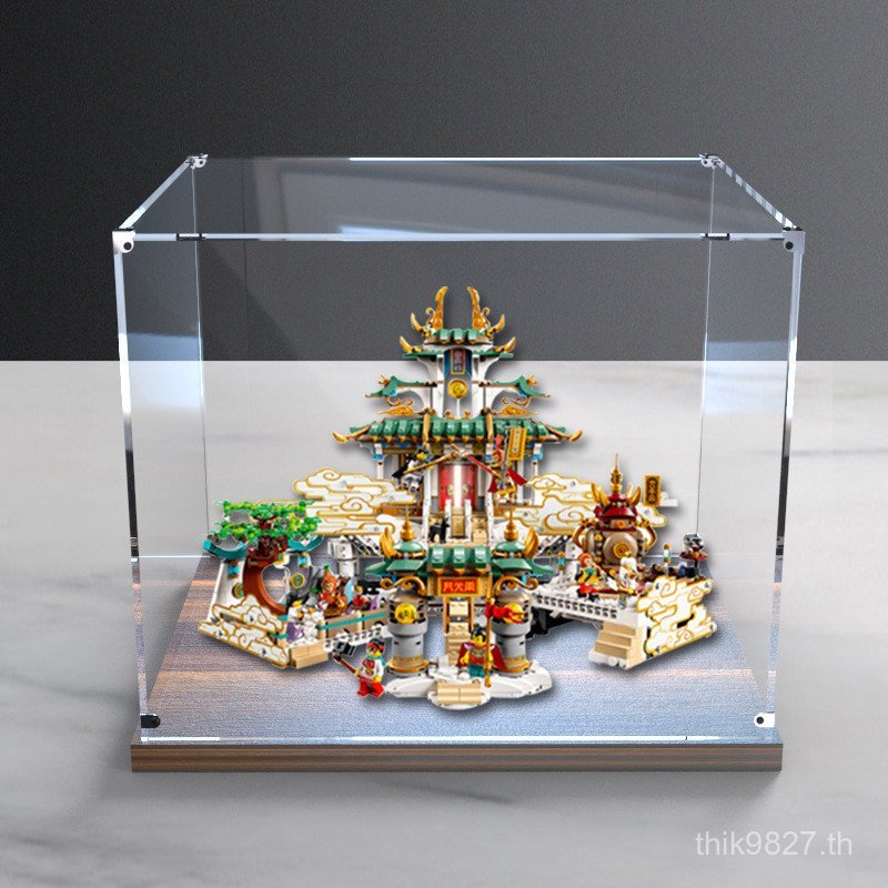 80039 Xia Wukong ใหญ่ Trouble Tiangong กล่องเก็บเหมาะสําหรับรูปจอแสดงผลไม้ Lego Series กล่องอะคริลิค
