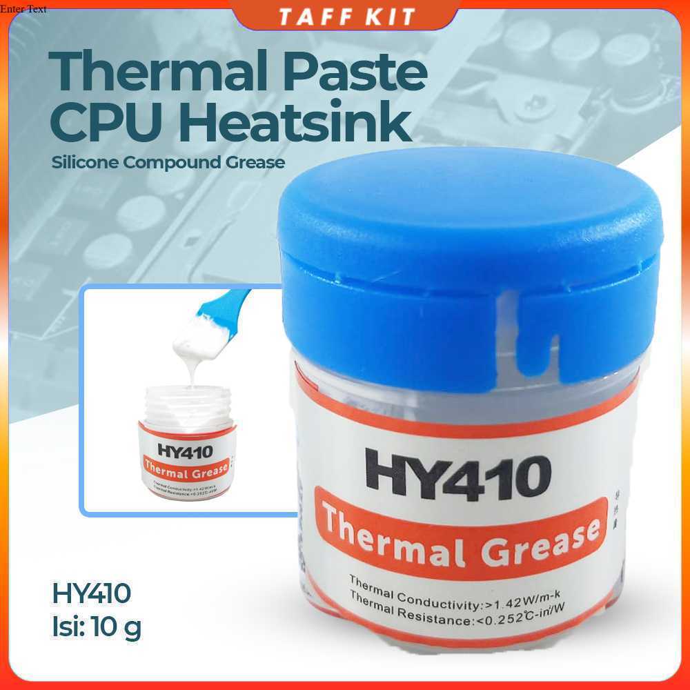 Halnziue Thermal Paste CPU Heatsink Silicone Compound Grease 10g - HY410