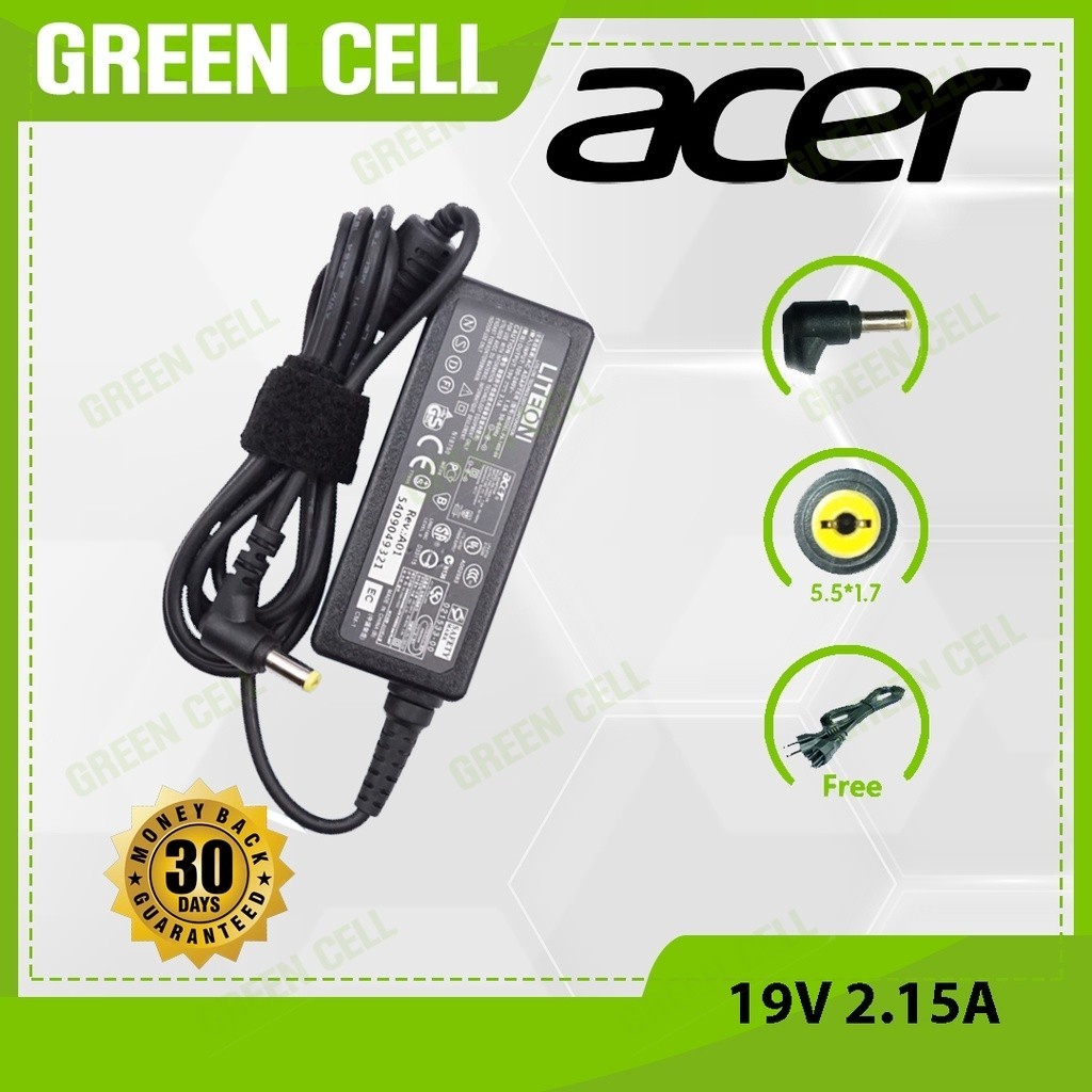 อะแดปเตอร์ Ac.er 19V 2.15A สำหรับ D257 D258 D258E D260 D270 Happy 2 Series