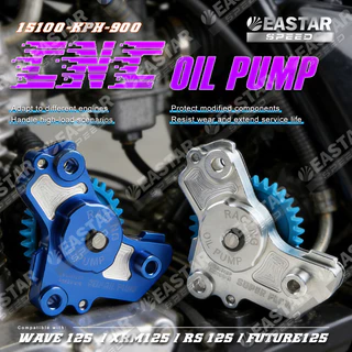 ปั๊มน้ำมันเครื่อง ปั๊มน้ำมัน เวฟ125 CNC Wave125 ,Click125/150 ,Futuer125 ,Nmax V1 Aerox V2 ,Sniper150 อัตราการไหลสูง