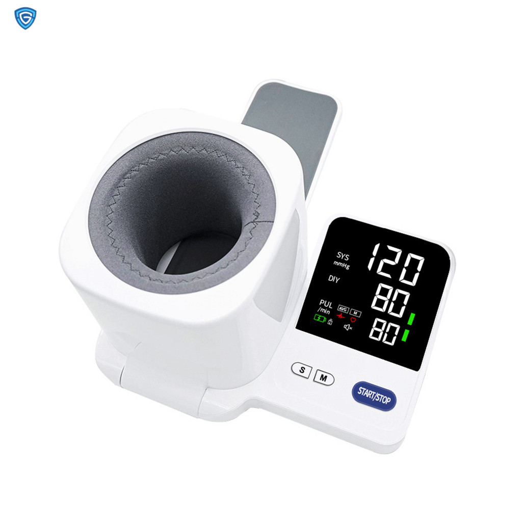 ใหม่เครื่องวัดความดันโลหิตอิเล็กทรอนิกส์อัจฉริยะแบบอุโมงค์-สไตล์ -การวัดง่ายด้วยการตรวจจับอัตราการเต้นของหัวใจ