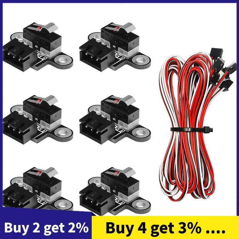 6PCS Mini Limit Switches พร้อม 1M 3 Pin สําหรับ 3018-PROVer/3018-MX3/3018-PROVer