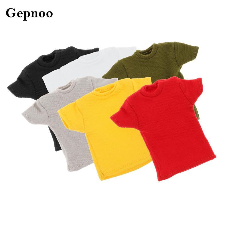 [Gepnoo] 1/12 ทหารแขนสั้น Troopers ฟิตติ้งเครื่องแต่งกายแฟชั่น DIY อุปกรณ์เสริมรูป