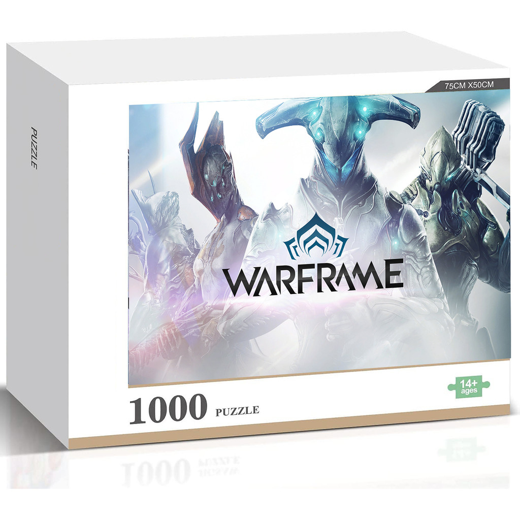 Warframe จิ๊กซอว์สไตล์ใหม่ของเล่นบรรเทาความเครียดตกแต่งบ้านของขวัญ