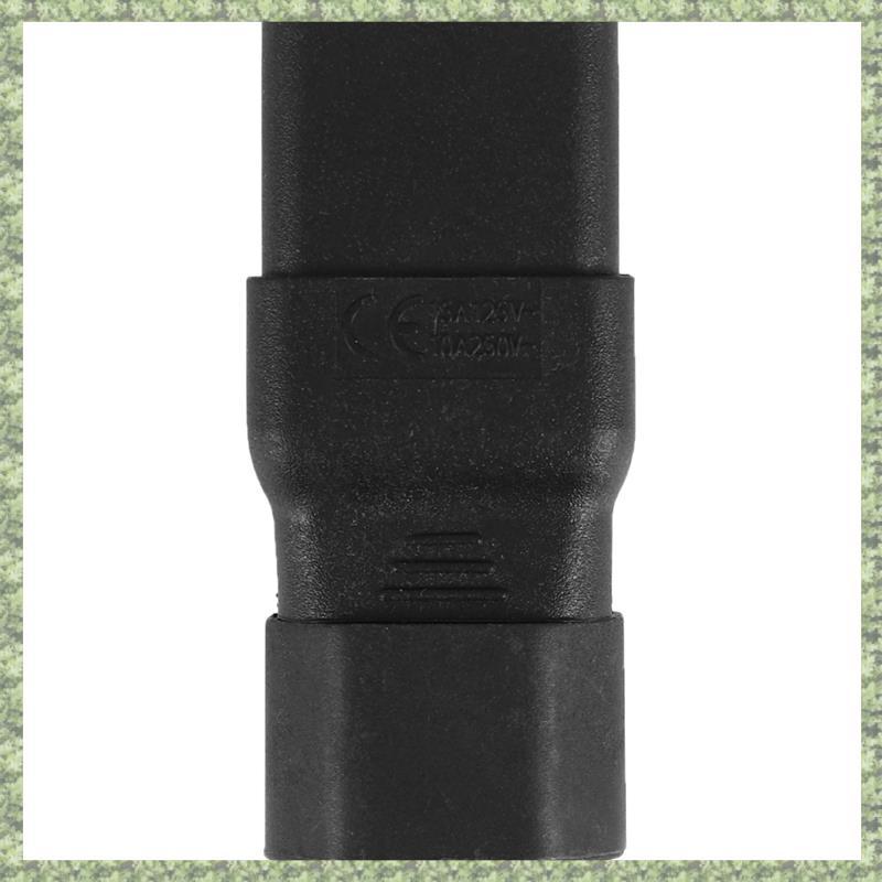 (FYCE) PDU UPS Power IEC ชาย C14 ถึงหญิง C19 อะแดปเตอร์ IEC C19 ถึง C14 Connector