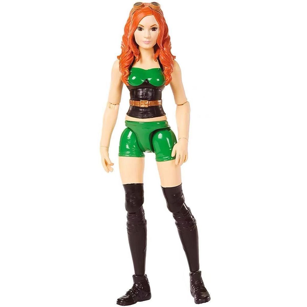 ▲[WWE Mattel Series] Becky Linqi Movable Figure Women Wrestler Figure Jewelry+