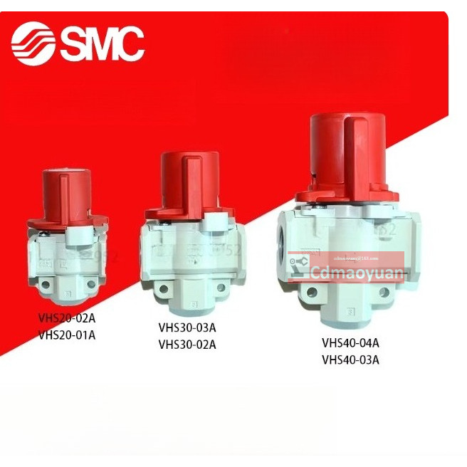 SMC นิวเมติกวาล์วปล่อยความดันตกค้าง VHS20-01A-02A-D-F01A VHS30-02A-03A-D-F02A VHS40-03A-04A-D-F03A A