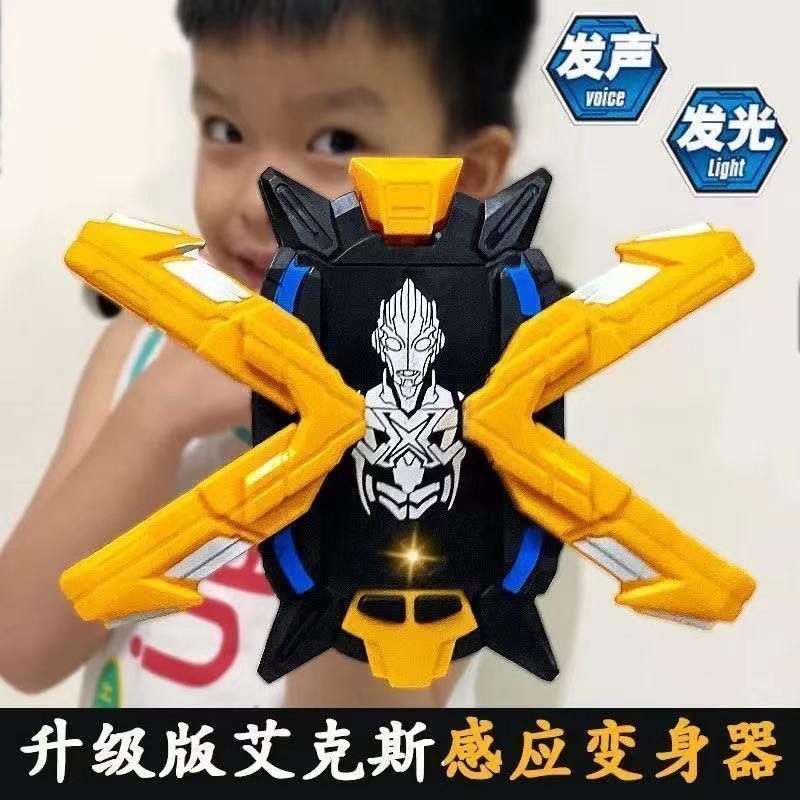 ใหม่สําหรับปี 2026 Aix Terminal Ultraman Transformer Summoner Transformation ของเล่น Flash Sensor Ai