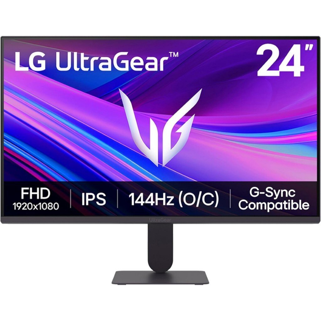 LG 24" IPS UltraGear 24G411A-B FHD 144Hz G-Sync & Freesync Gaming Monitor