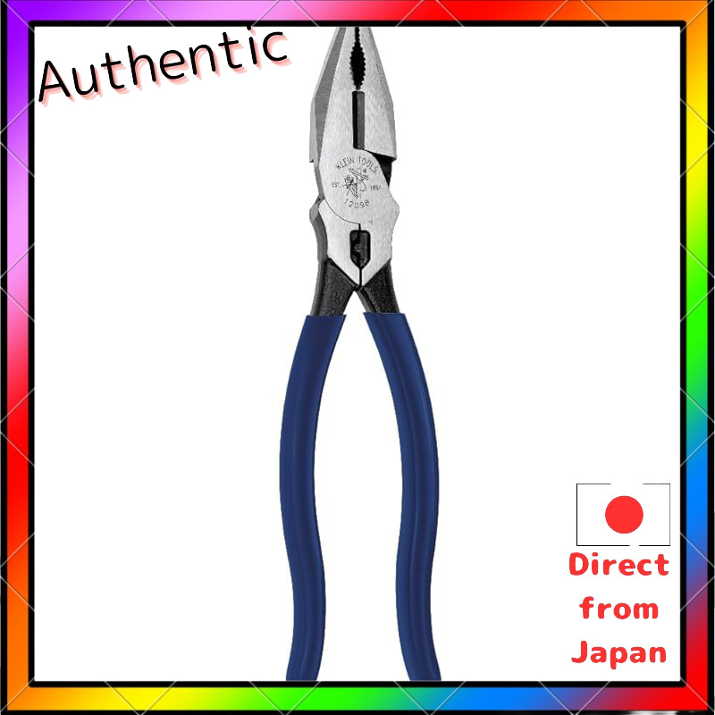 Klein Tools 12098 8" Universal Side Cutting Pliers - Connector Crimping by Klein Tools [Parallel Imp