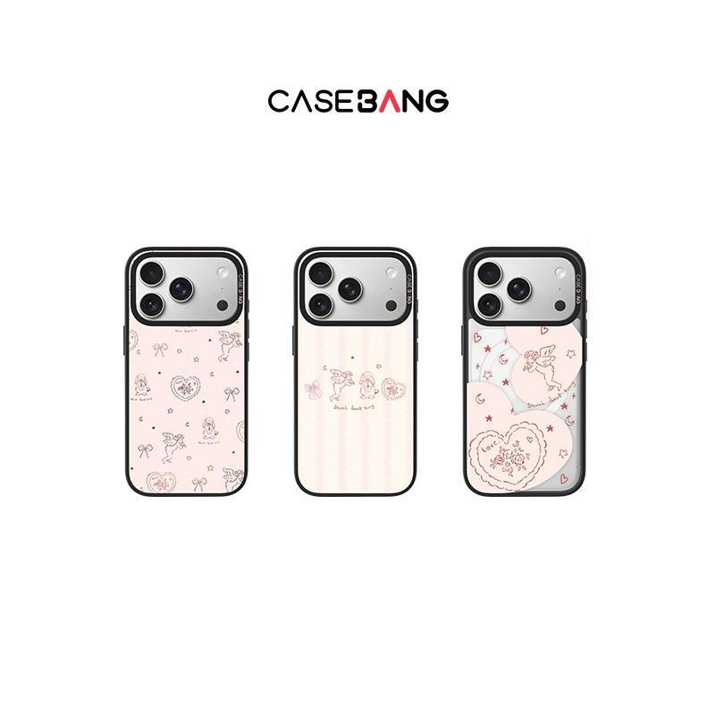 CASEBANG Sweet Crush Series เคสแม่เหล็ก ImagiSnap พร้อมแบบถอดเปลี่ยนได้, การป้องกันการตกสไตล์ทหาร, เข้ากันได้กับ iPhone 13-17 - รูปที่ 4