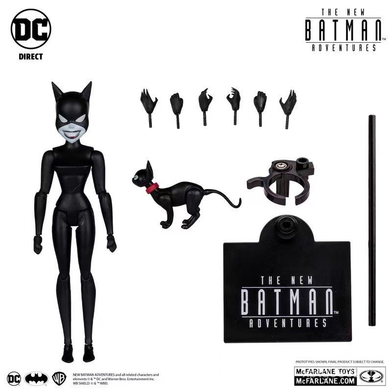 พร้อมสต็อก Mcfarlane Mcfarlane DC Series Animation Adventure Catwoman Action Figure รูปตกแต่ง
