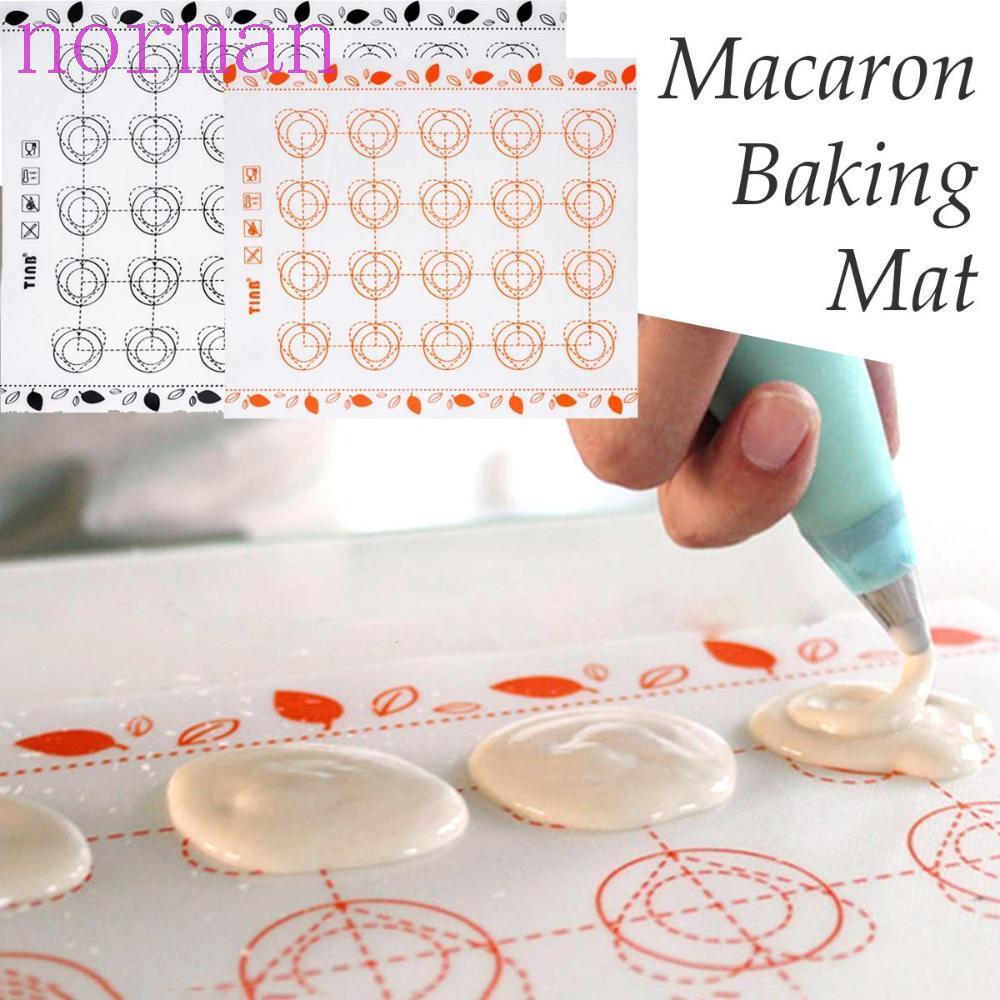 NORMAN คุกกี้เสื่ออบไม่ติดซิลิโคน Home Kitchen Pastry Sheet