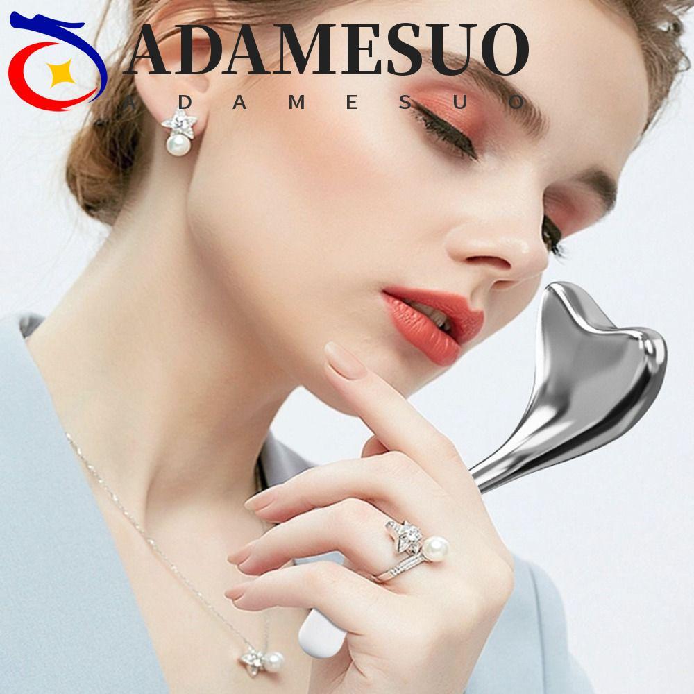 ADAMESUO Fishtail Ice Globes, Eyes Puffiness Facial Globes Roller, Body Massager Freeze สแตนเลส SPA 