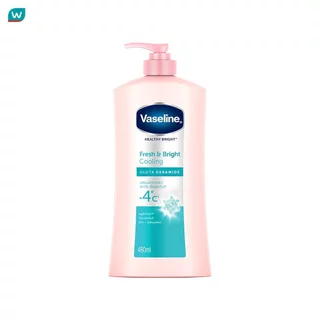 Vaseline วาสลีน เฮลธี้ ไบรท์ เฟรช แอนด์ ไบรท์ คูลลิ่ง กลูต้า เซราไมด์ 480 มล.