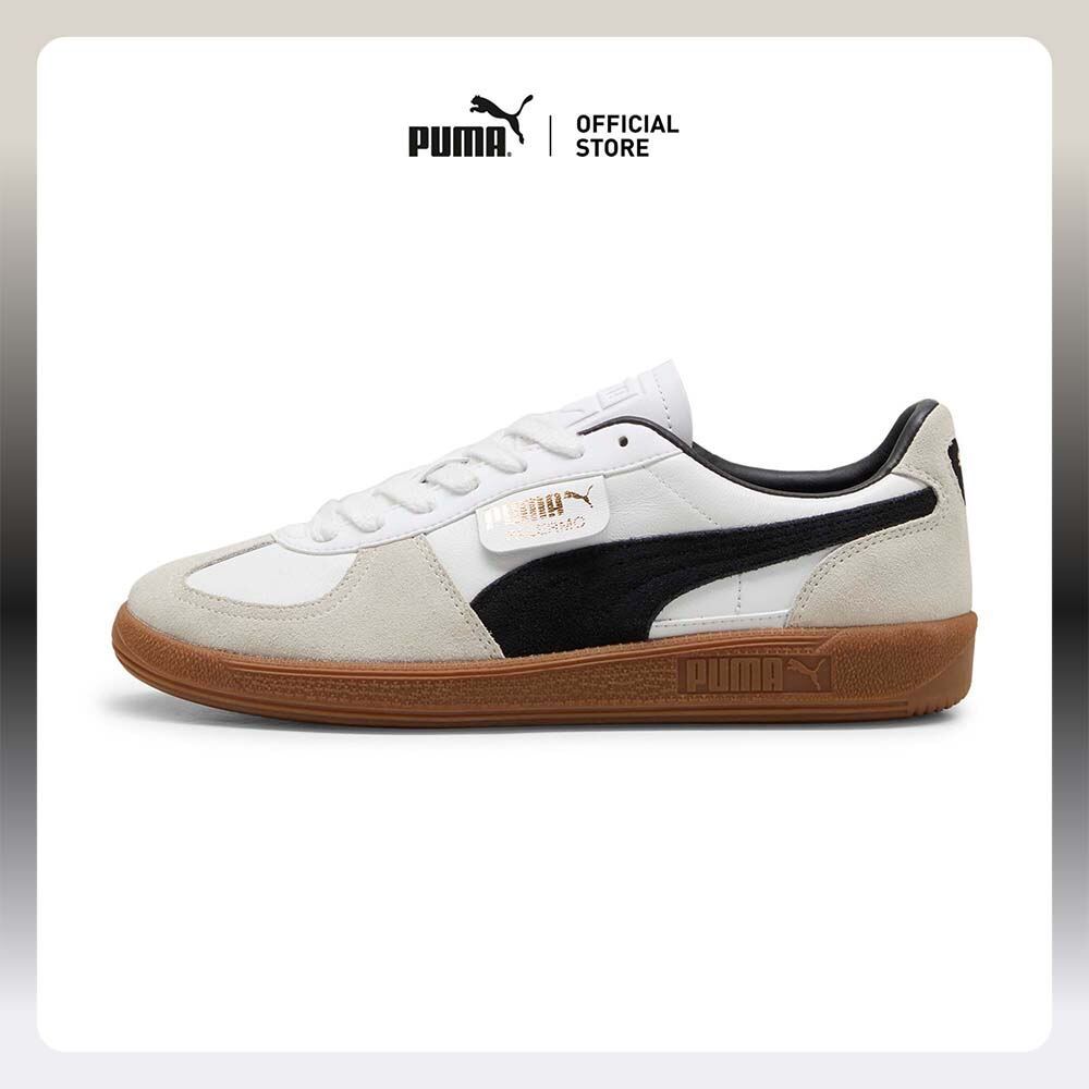 PUMA PRIME/SELECT - รองเท้าผ้าใบ Palermo Lth สีขาว - 39646401