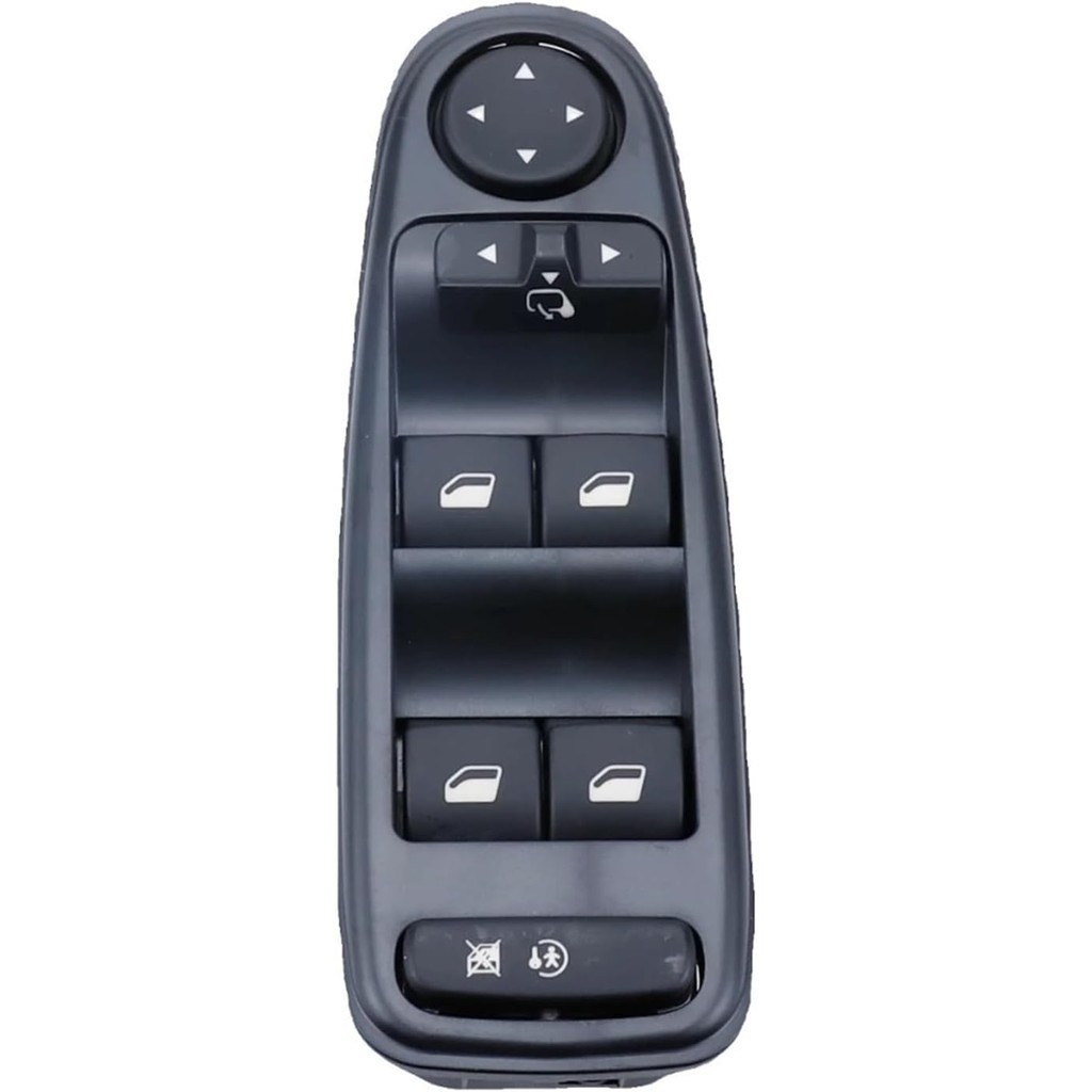 หน้าต่างยกสวิทช์รถควบคุมกระจกปุ่มอุปกรณ์เสริม Fit สําหรับ Citroen C4 2006-2013 6554YH