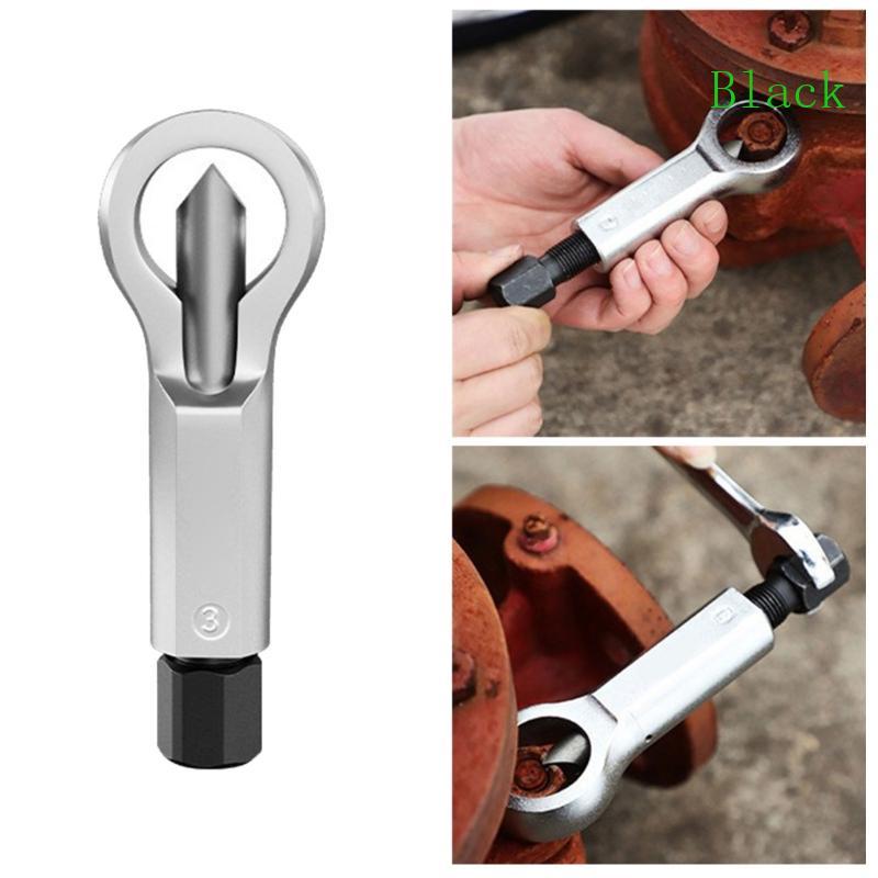 BLACK Heavy Duty Rusty Nut Separator Universal Remover Tool Nut Splitter Nut Cracker