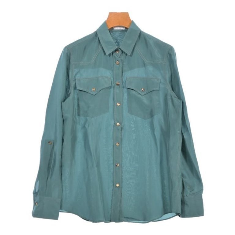 Brunello Cucinelli Nell Shirt Women green Direct from Japan Secondhand
