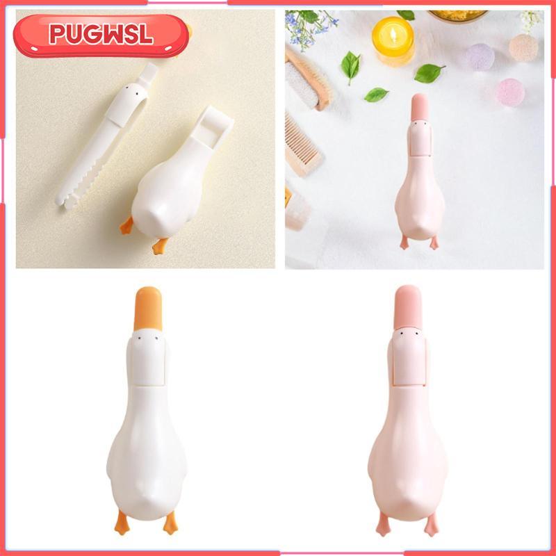 [pugwsl] คลิปจับผมเป็ดน่ารักสําหรับอาบน้ําห้องครัวแบบพกพาประหยัดพื้นที่อ่างล้างจานกรองและเครื่องมือกําจัดขนท่อระบายน้ําทําความสะอาดหนีบ