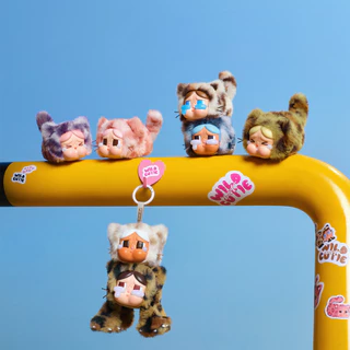 POP MART CRYBABY Wild but Cutie Series - Vinyl Plush Pendant Blind Box