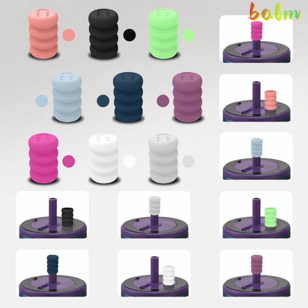 BALM Magnetic Straw Cap, ป้องกันการรั่วซึมซิลิโคนฟาง, คุณภาพสูงกันฝุ่นที่มีสีสัน Drinkware อุปกรณ์เสริมสําหรับ Brumate Era/Resa Tumblers Universal