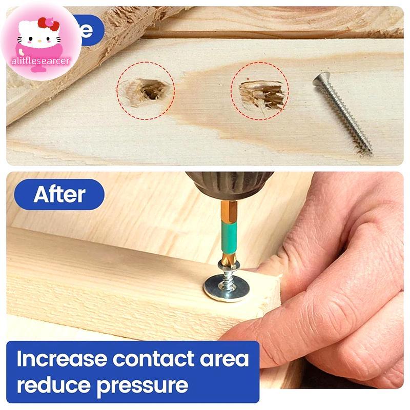 Alittlesearcer 180pcs สแตนเลสเครื่องซักผ้า O แหวน Fasteners ปะเก็นชุด Assortment ชุด M2 M2.5 M3 M4 M