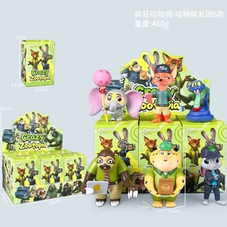 💥 จัดส่งจากประเทศไทย 💥6 ชิ้น Zootopia 2 คอสเพลย์ Judy Hopps Nick Wilde อะนิเมะรูป COD สต็อกรูปตุ๊กตาของเล่นสําหรับของขวัญเด็กคอลเลกชันเครื่องประดับรถตกแต่งเค้กตกแต่ง