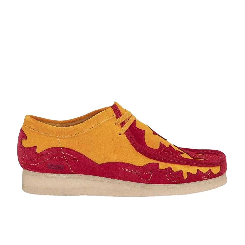 Supreme × Clarks Wallabee Gold Unused