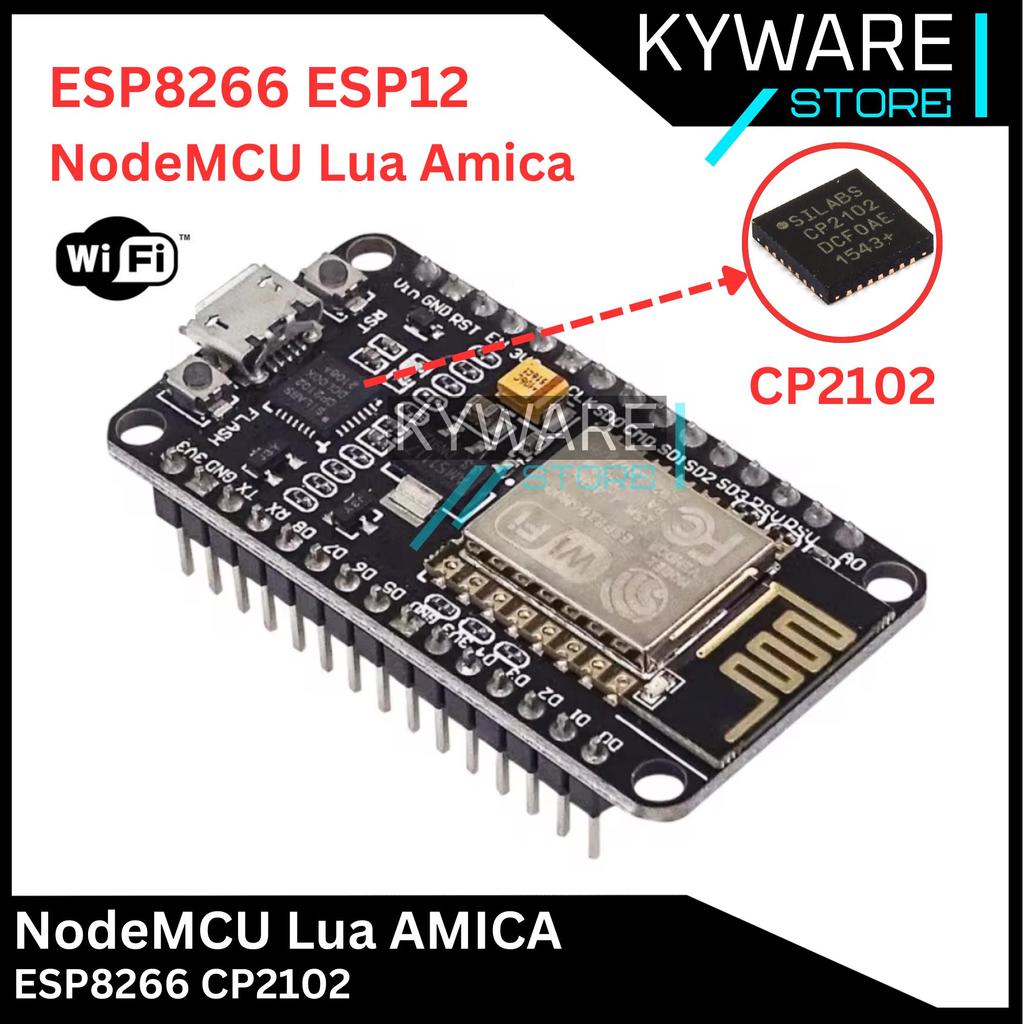 KYWARE ESP8266 NodeMCU Lua Amica CP2102 V3 Wifi IOT ESP 8266 Developpent Board ESP-12