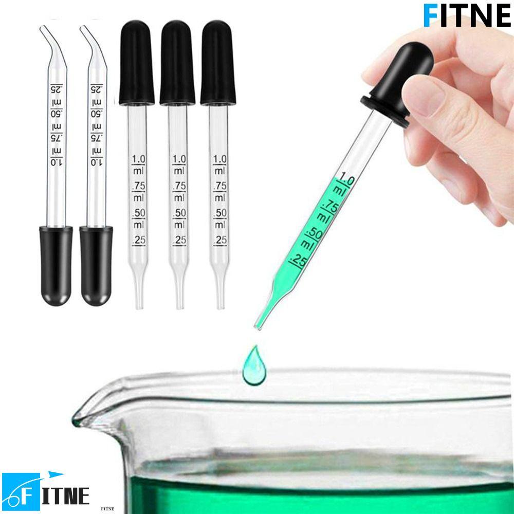 FITNE Scale Dropper สําหรับ Home Reusable Multi-purpose Essential Oil Dropper ขวดน้ํามันหลอด Dropper