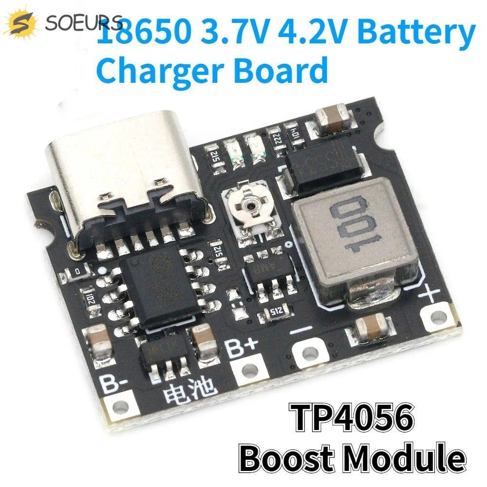 SOEURS Step Up Module DC-DC TP4056 Power Boost Module Step-up Board Booster Module Lithium Li-ion 18