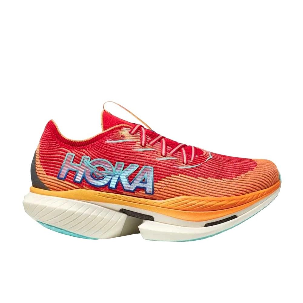 Hoka Cielo X1 CeriseSolar Flame Unused