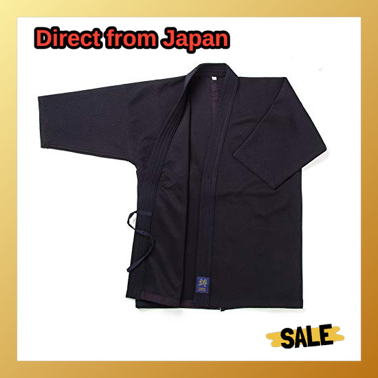 Direct From Japan Kendo Jerseys, all-season kendo wear, navy blue plaid weave [No color fading or shrinkage, quick-drying]