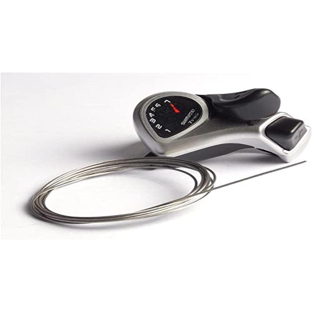 SHIMANO Tourney 7-Speed Thumb Shifter Plus - Silver