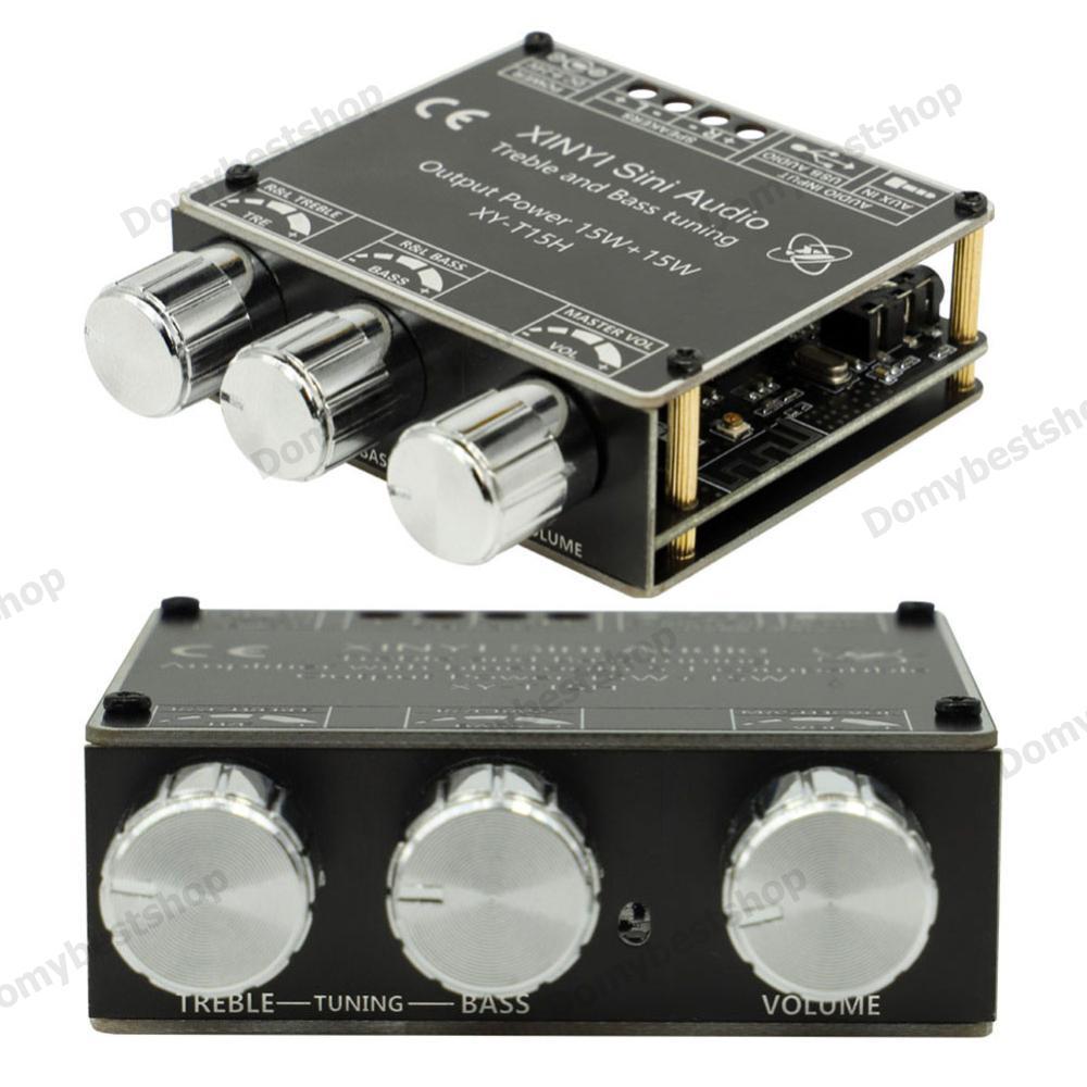 COD XY-T15H สเตอริโอเครื่องขยายเสียงโมดูลบลูทูธเข้ากันได้กับ 5.1 APP ควบคุมสําหรับ DIY ลําโพงไร้สาย