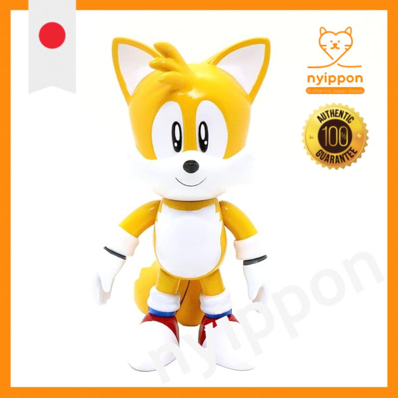 SOFVIPS Sonic the Hedgehog Tails Soft Vinyl Painted Finished Figure