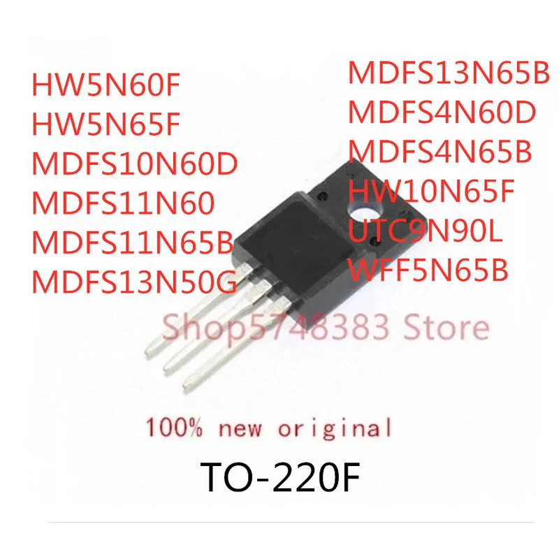 1-5 HW5N60F HW5N65F MDFS10N60D MDFS11N60 MDFS11N65B MDFS13N50G MDFS13N65B MDFS4N60D MDFS4N65B HW5N65