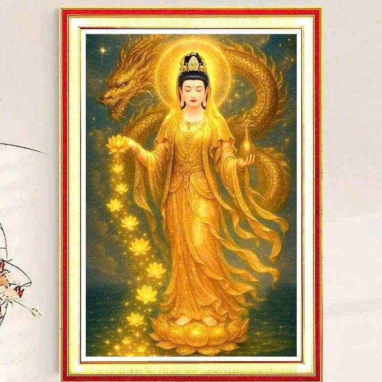 ใหม่ Avalokite DIAMOND PAINTING (60 x 86 ซม.) VS630