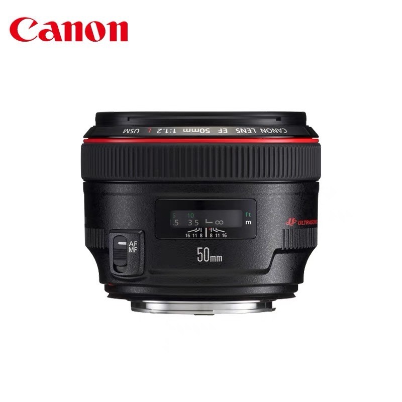 เลนส์ Canon EF 50 มม. f/1.2L USM 50/1.2 มาตรฐานเหมาะสําหรับเลนส์ภาพ 50f1.2