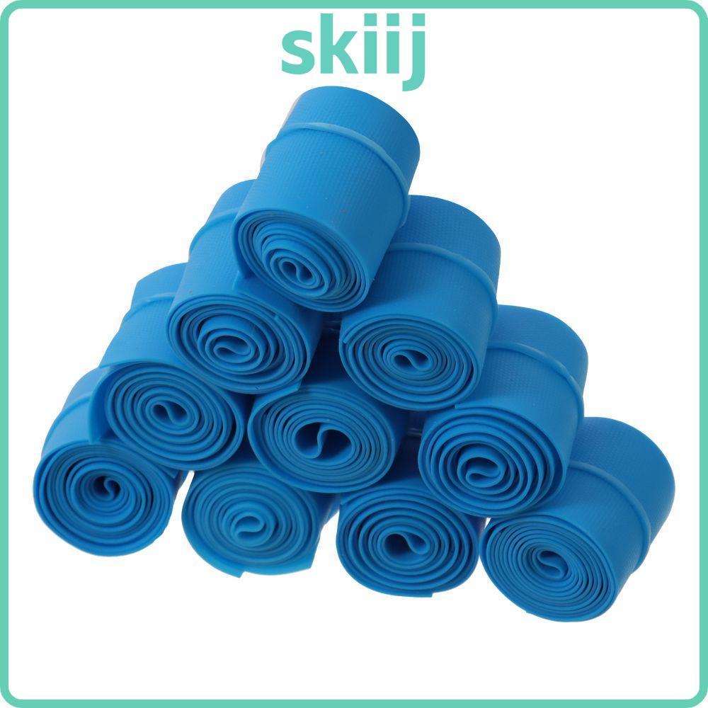 SKIIJ 50Pack Tourniquet, Latex-Free Rubber Blue TPE Hemostatic Band, Hemostatic Band